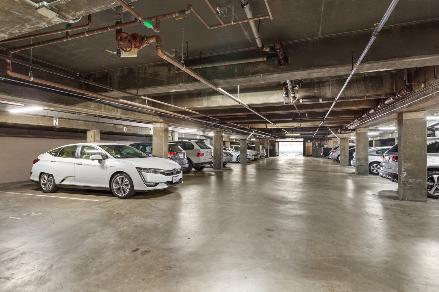 parking garage mirage