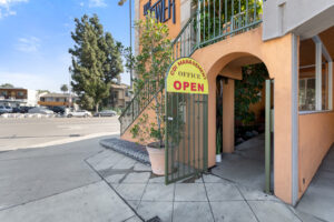 tower office entryway