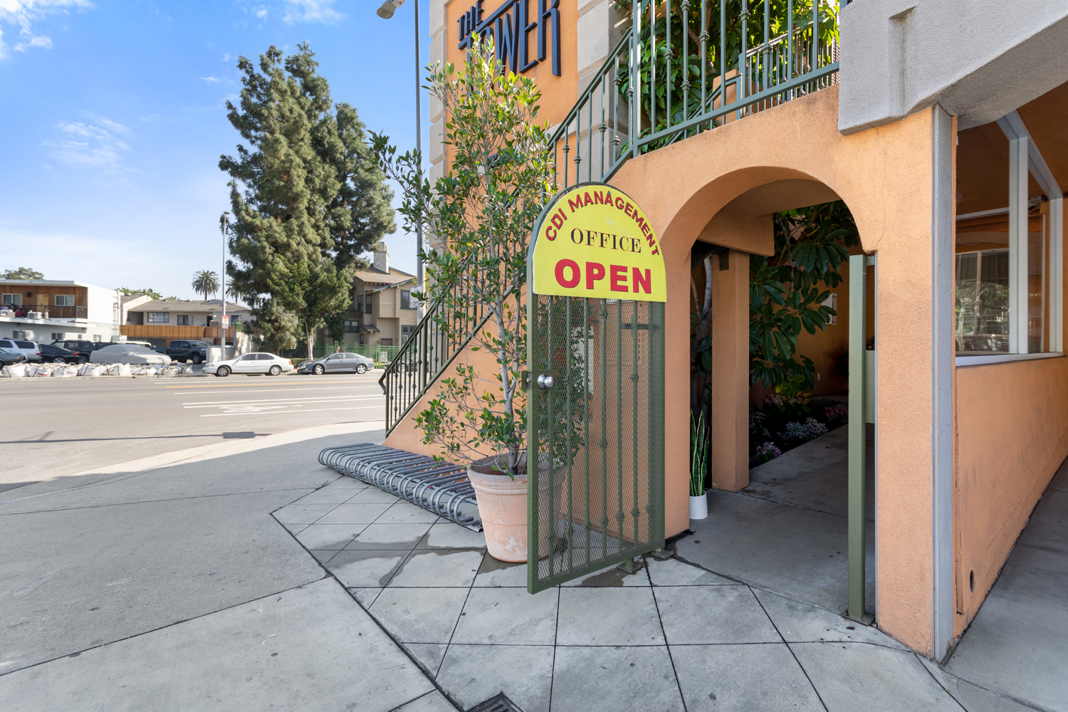 tower office entryway